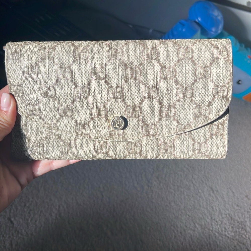 Gucci GG Supreme Canvas Wallet